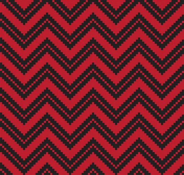 Fondo Patrón Sin Costura Chevron Rojo Para Textiles Moda Prendas — Vector de stock