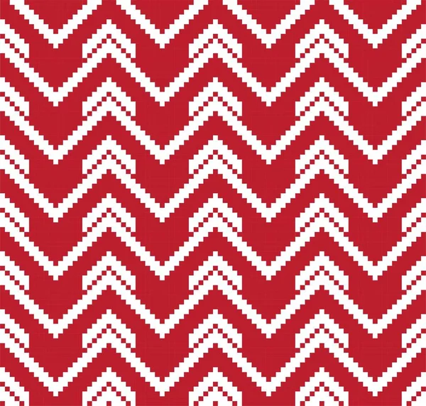 Fondo Patrón Sin Costura Chevron Rojo Para Textiles Moda Prendas — Vector de stock