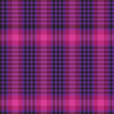 Mor Ombre Ekose desenli, moda tekstil ve grafikleri için uygun.