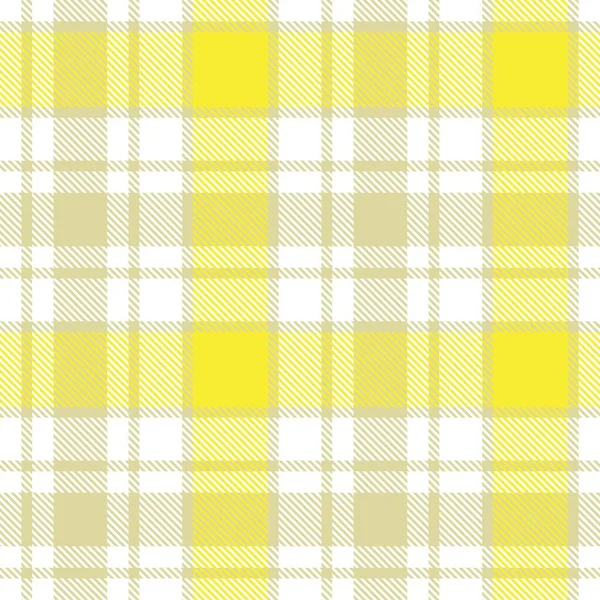 Patrón Sin Costura Texturizado Cuadros Ombre Amarillo Adecuado Para Textiles — Vector de stock