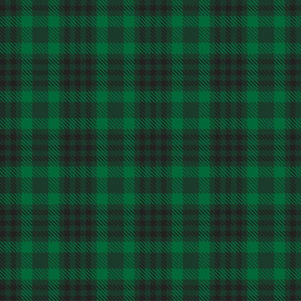 Green Ombre Plaid Текстурований Безшовний Візерунок Придатний Модного Текстилю Графіки — стоковий вектор