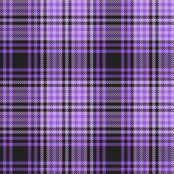 Purple Ombre Plaid Texturovaný Bezešvý Vzor Vhodný Pro Módní Textil — Stockový vektor