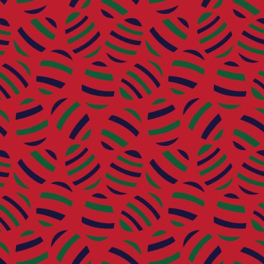 Bilgisayar grafikleri, moda tekstili vb. için Paskalya Yumurtasız Deseni.