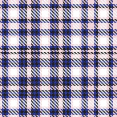 Moda tekstil ve grafikleri için uygun desenli Pembe Donanma Ombre Ekose desenli