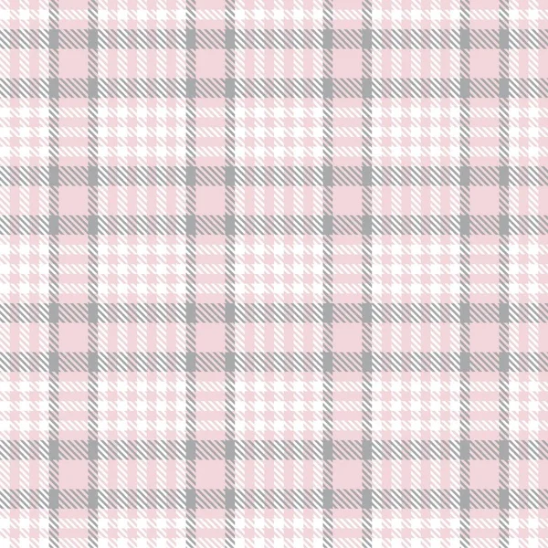 Pink Ombre Plaid Textured Seamless Pattern Suitable Fashion Textiles Graphics — Stock Vector