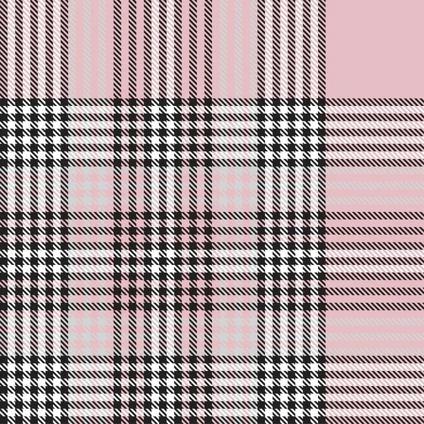 Texturiertes Nahtloses Muster Rosa Ombre Plaid Für Modetextilien Und Grafiken — Stockvektor