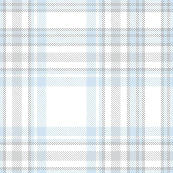 Sky Blue Ombre Plaid Текстурований Безшовний Візерунок Придатний Модного Текстилю — стоковий вектор