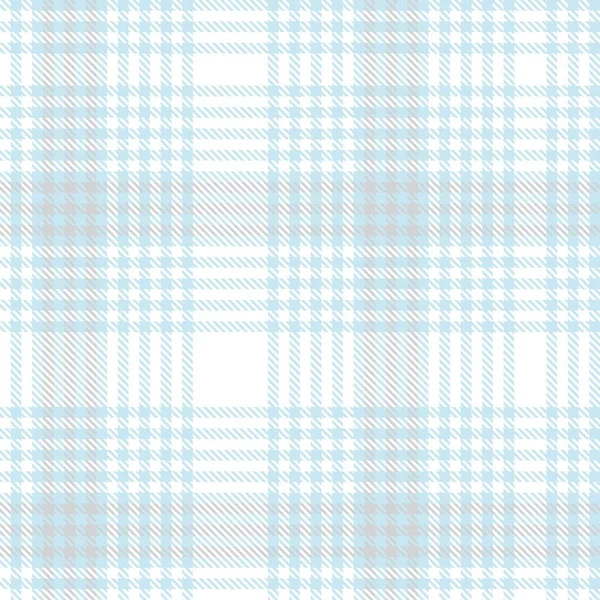 Sky Blue Ombre Plaid Текстурований Безшовний Візерунок Придатний Модного Текстилю — стоковий вектор
