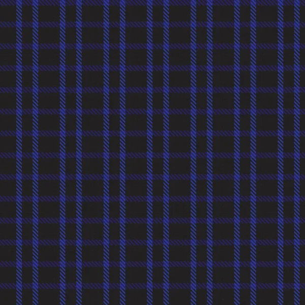 Patrón Sin Costura Texturizado Cuadros Asimétrico Azul Adecuado Para Textiles — Vector de stock