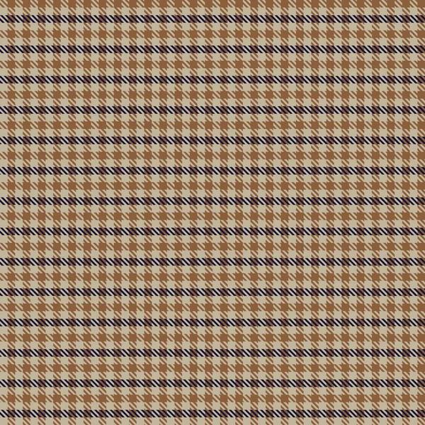 Brown Asymmetric Plaid Texturierte Nahtlose Muster Geeignet Für Modetextilien Und — Stockvektor