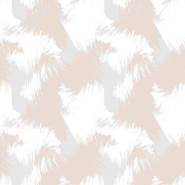 Kahverengi Fırça Vuruşu Kamuflajı soyut kusursuz model arka planı moda tekstil ve grafikleri için uygundur