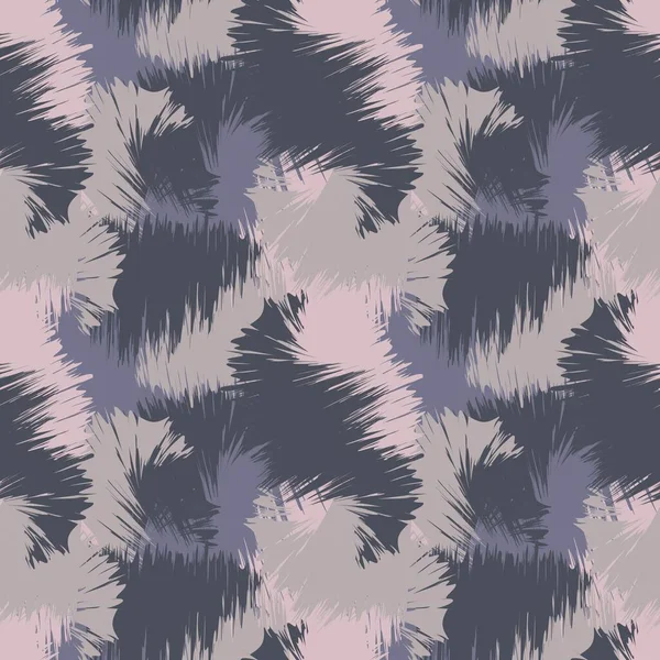 Pinselstrich Camouflage Abstrakte Nahtlose Muster Hintergrund Geeignet Für Modetextilien Grafiken — Stockvektor