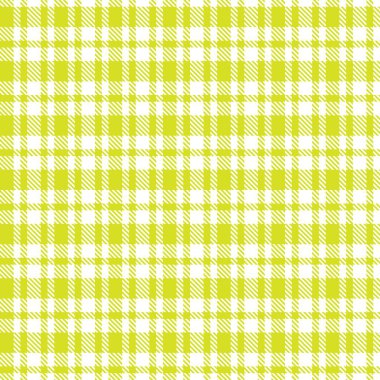 Moda tekstil ve grafikleri için uygun sarı asimetrik ekose desenli kusursuz desen