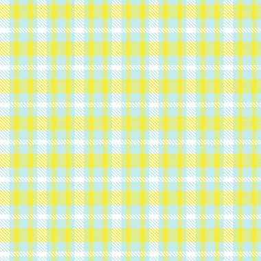 Moda tekstil ve grafikleri için uygun sarı asimetrik ekose desenli kusursuz desen