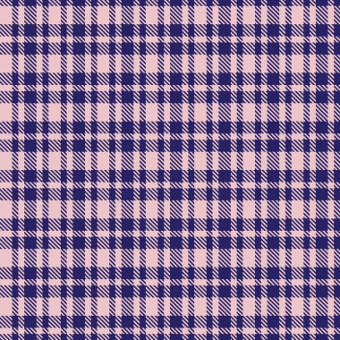 Moda tekstil ve grafikleri için uygun Pembe Donanma Asimetrik Ekose desenli kusursuz desen