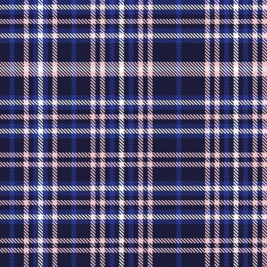 Moda tekstil ve grafikleri için uygun Pembe Donanma Asimetrik Ekose desenli kusursuz desen