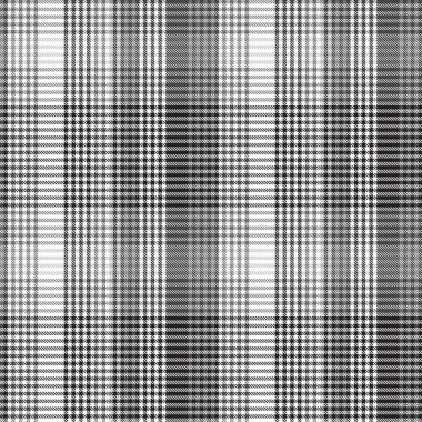 Moda tekstil ve grafikleri için uygun siyah ve beyaz asimetrik desenli