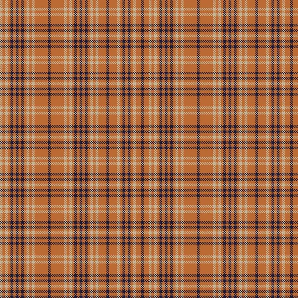 Moda tekstil ve grafikleri için uygun turuncu asimetrik ekose desenli kusursuz desen
