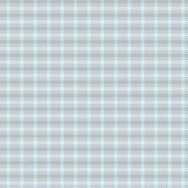 Sky Blue Asimmetrico Plaid Strutturato Modello Senza Cuciture Adatto Tessuti — Vettoriale Stock