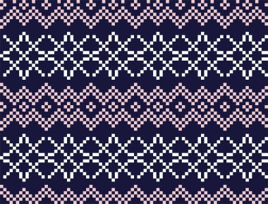 Pembe Donanma Yılbaşı Kar Tanesi Moda tekstili, örgü ve grafikleri için uygun bir arkaplan