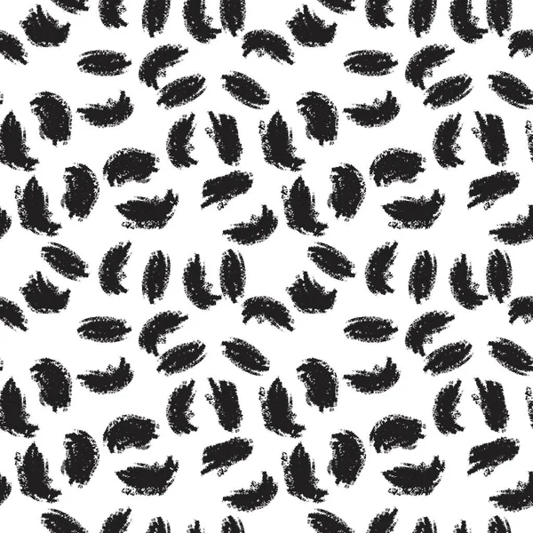 Moda tekstil, grafik ve el sanatları için Siyah ve Beyaz Leopar Kusursuz Desenli Arkaplan