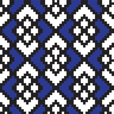 Mavi Argyle, elmas şekilli, desensiz arka plan moda tekstil, örgü, grafik için uygun.