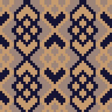 Kahverengi Argyle, elmas şekilli, desensiz arka plan moda tekstili, örgü, grafik için uygun.