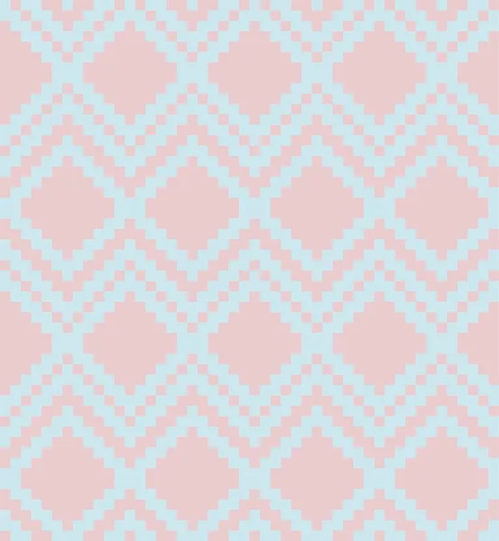 Pink Argyle Diamond Shape Seamless Pattern Background Suitable Fashion Textile — Stock Vector