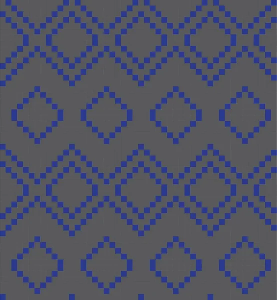 Blue Argyle Diamond Shape Seamless Pattern Background Suitable Fashion Textile — стоковый вектор