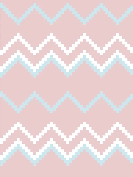 Pink Argyle Diamond Shape Seamless Pattern Background Knitwear 그래픽 — 스톡 벡터