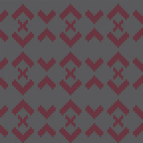 Burgund Argyle Rautenform Nahtlosen Musterhintergrund Geeignet Für Modetextilien Strickwaren Grafiken — Stockvektor