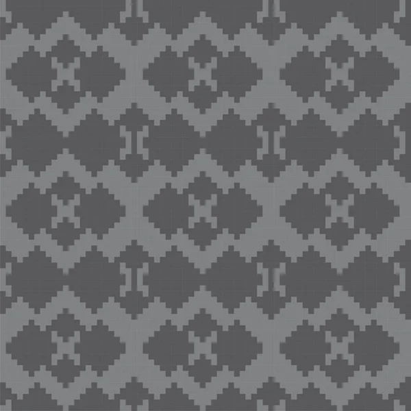 Серый Аргайл Бриллиантовая Форма Бесшовный Фон Узор Подходит Моды Текстиль — стоковый вектор