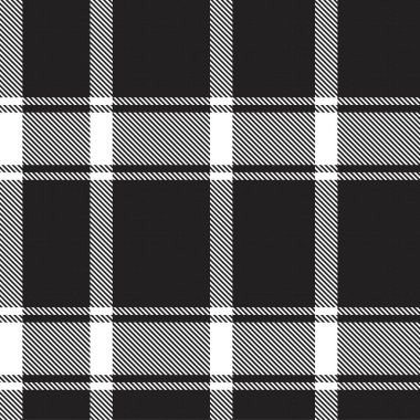 Moda tekstil ve grafikleri için uygun siyah ve beyaz asimetrik desenli