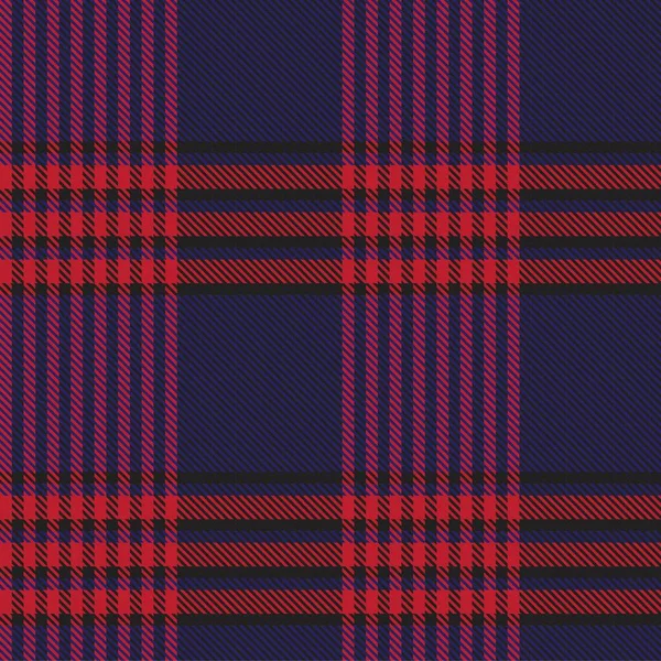 Red Navy Asymtric Plaid 텍스처없는 직물과 그래픽에 — 스톡 벡터