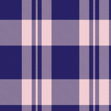 Moda tekstil ve grafikleri için uygun Pembe Donanma Asimetrik Ekose desenli kusursuz desen