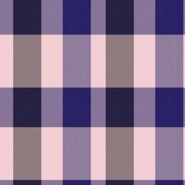 Moda tekstil ve grafikleri için uygun Pembe Donanma Asimetrik Ekose desenli kusursuz desen