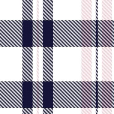 Moda tekstil ve grafikleri için uygun Pembe Donanma Asimetrik Ekose desenli kusursuz desen