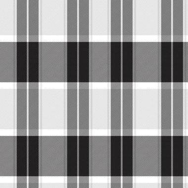 Moda tekstil ve grafikleri için uygun siyah ve beyaz asimetrik desenli