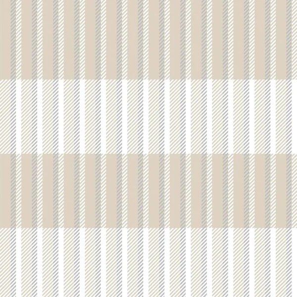 Bruin Asymmetrisch Plaid Textuur Naadloos Patroon Geschikt Voor Mode Textiel — Stockvector