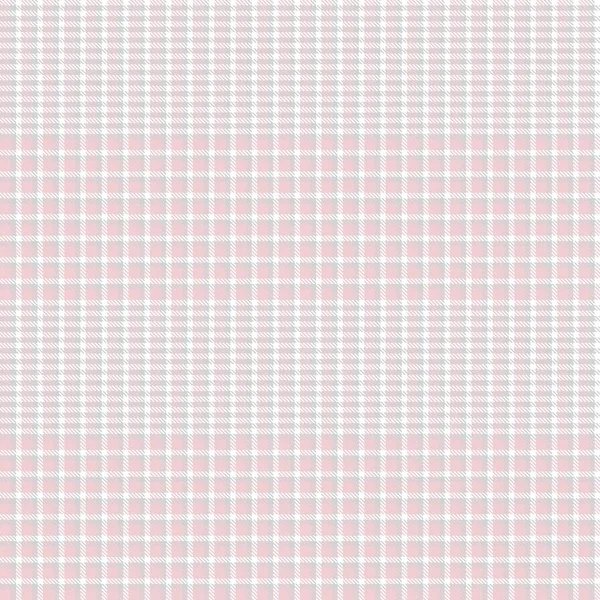 Розовый Асимметричный Плед Текстурированный Бесшовный Узор Подходит Модного Текстиля Графики — стоковый вектор