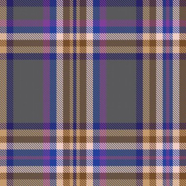 Renkli Ekose desenli moda tekstil ve grafikleri için pürüzsüz desen
