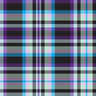 Renkli Ekose desenli moda tekstil ve grafikleri için pürüzsüz desen