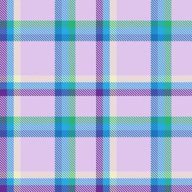 Renkli Ekose desenli moda tekstil ve grafikleri için pürüzsüz desen