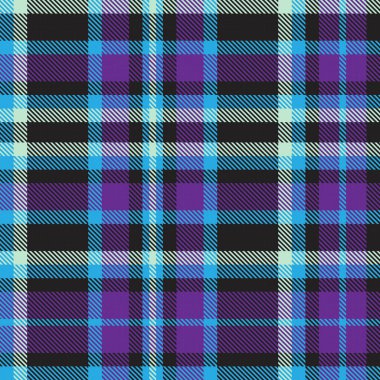 Renkli Ekose desenli moda tekstil ve grafikleri için pürüzsüz desen