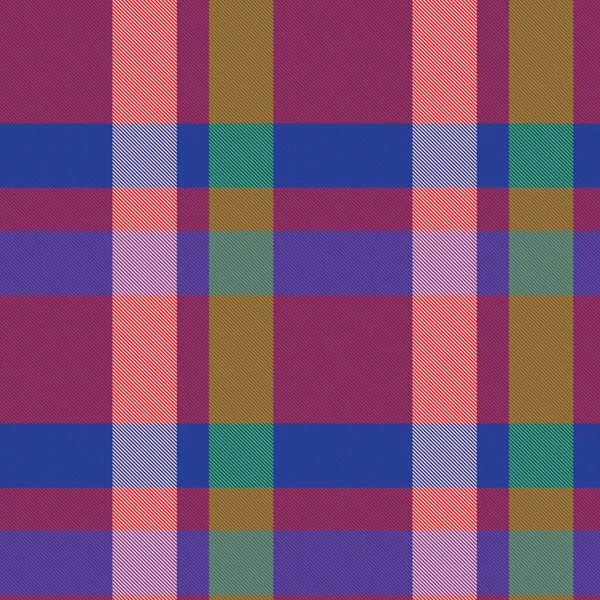 Motif Sans Couture Texturé Carreaux Coloré Pour Les Textiles Les — Image vectorielle