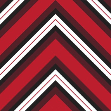 Moda tekstil ve grafikleri için uygun kırmızı Chevron köşegen çizgili dikişsiz arkaplan