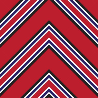 Moda tekstil ve grafikleri için uygun kırmızı Chevron köşegen çizgili dikişsiz arkaplan