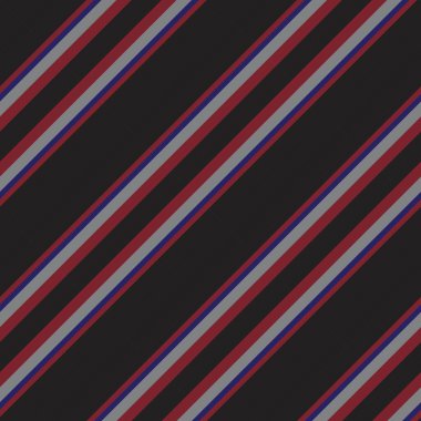 Moda tekstili ve grafikleri için uygun kırmızı ve mavi köşegen çizgili dikişsiz arkaplan