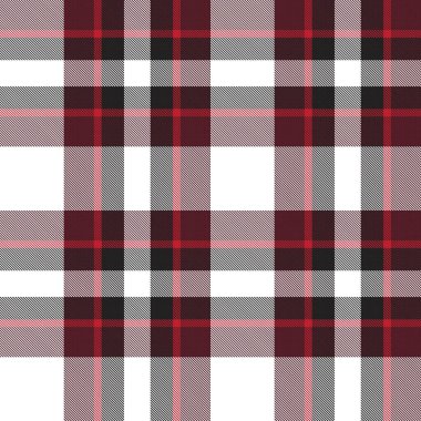 Red Ombre Plaid textured seamless pattern suitable for fashion textiles and graphics clipart