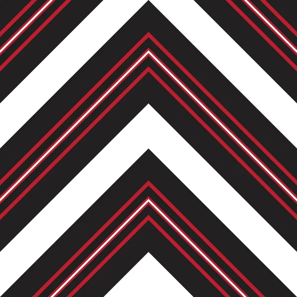 Fondo Patrón Sin Costura Rayas Diagonales Chevron Rojo Adecuado Para — Vector de stock